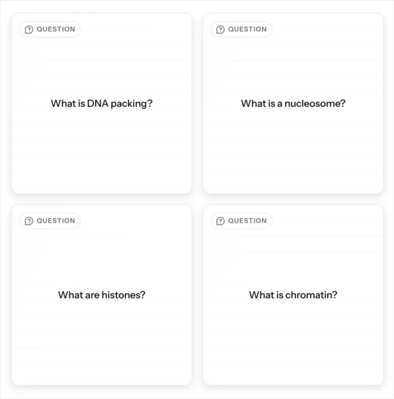 Animated quiz practice